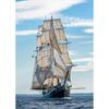 DIY 5D Diamond Painting Sailboat Diamond Embroidery Ship Cross Stitch Full Round Round Drill Mosaic Manual Art Gift Home Decor