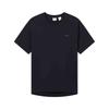 Levis SS25 Logo Embroidered Crew Neck Ribbed Hem Casual Split Hem Short Sleeve T-Shirt Men T-Shirts Dark-Blue 003YV-0001