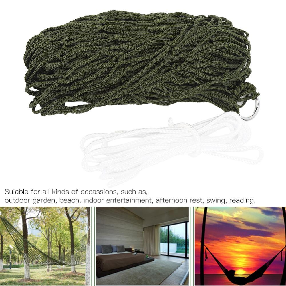 Mesh Outdoor Hammock Lightweight Travel Hammock Durable Camping Hammock Traveling