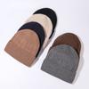 Thickened Knitted Beanies Winter Beanie Hat New Ski Cap Outdoor Riding