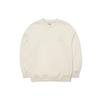 New MLB Base Logo Sweatshirts Unisex Cream 3AMTB0221-50CRS
