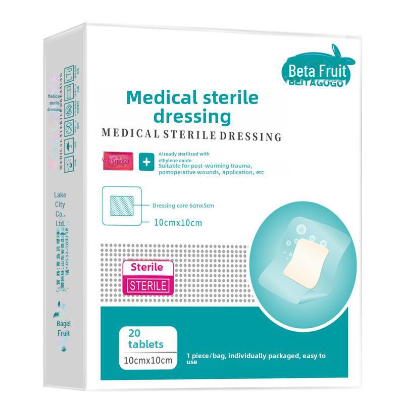 Large Waterproof Sterile Breathable Navel Patch - Worry-Free Band-Aid for Bathing & Swimming