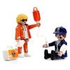 Playmobil Duo Pack Emergency Doctor and Female Police Figure Set 70823, 1 Set, Popular Toys In Korea