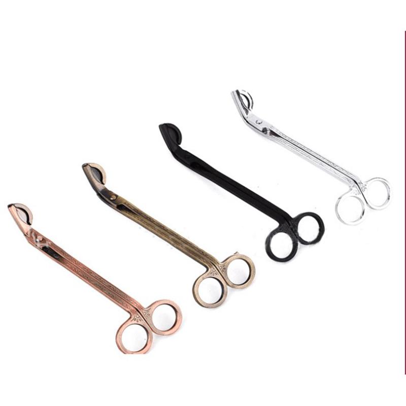 1Pc Candle Wick Trimmer Stainless Steel Candle Scissors Trim Wick Cutter Snuffer