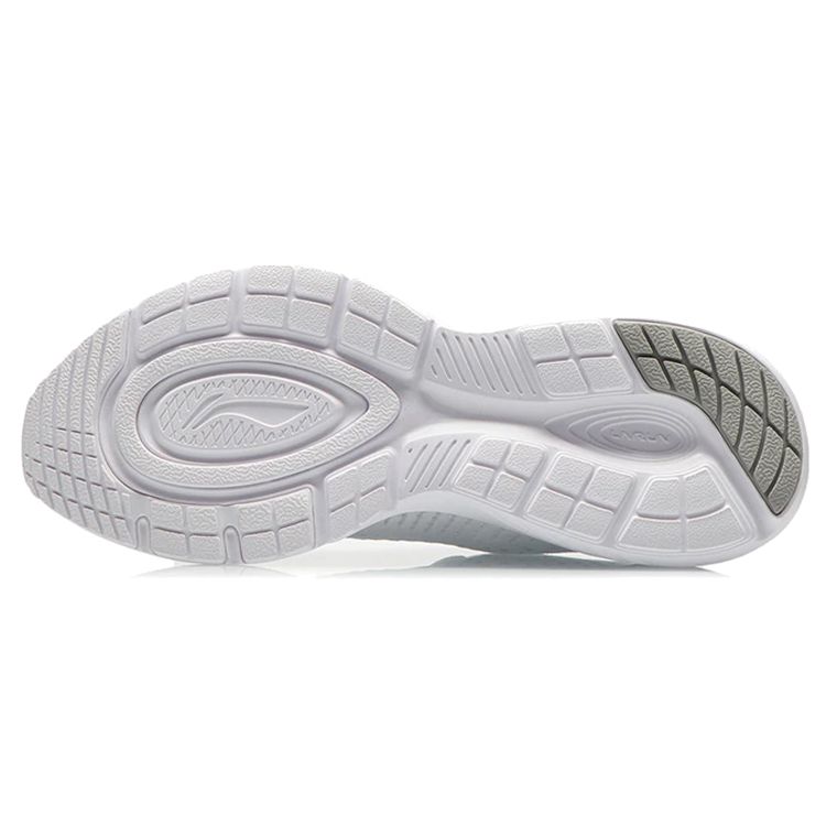 Li-Ning Легкие дышащие кроссовки с низким верхом женские кроссовки белые ARSR044-2