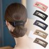 Women Girls Spring Hair Clip Fashion Hair Barrettes Casual Matte Hairgrips