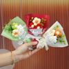 1PC Knitted Surprise Simulation Bouquet Decoration Rich Colors Beauty Silk Flower Parties Blessing Photo Prop