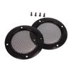 2Pcs 2 Inch Audio Speakers Protective Cover Protective Mesh Net Grilles Speaker