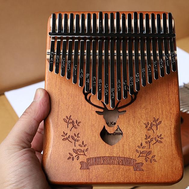 Thumb Harp, Kalimba, 21 Tone Banjo, Female Beginner Instrument, Kalimba, Finger Mu Piano