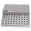 Sewing Bobbins 55623A Oxidized Slotted White Color Aluminum Sewing Machine Bobbins