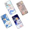 Card Captor Sakuras Anime Phone Case For Samsung Galaxy A01 A03 Core A04 E A02 A05 A10 A20 A21 A30 A50 S A6 A8 + A7 Black Cover