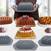 Silicone Bakeware Set Versatile Cake Molds Non-Stick Flower & Assorted Shapes Baking Pans Bundt Muffins Chocolates Moulds
