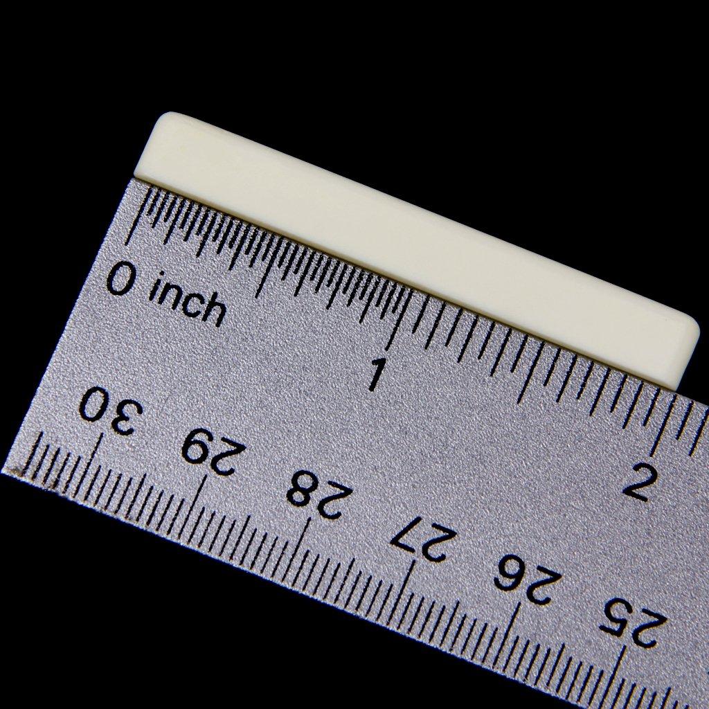 SONONIA 2 Sets Cow Bone Bridge Saddle for Ukulele Stringed Instrument Parts White