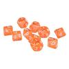 10Pcs Transparent Polyhedral D10 Multicolor Dice Game Party Pub Supplies Gift