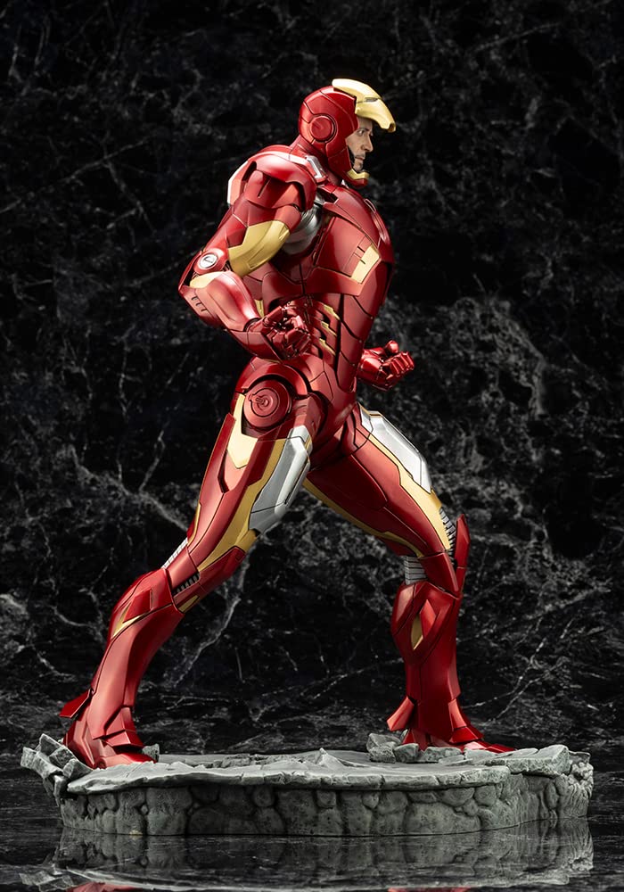 ARTFX Avengers Iron Man Mark 7 Scale PVC Painted Simple Assembly Figure MK313 -AVENGERS- 1/6