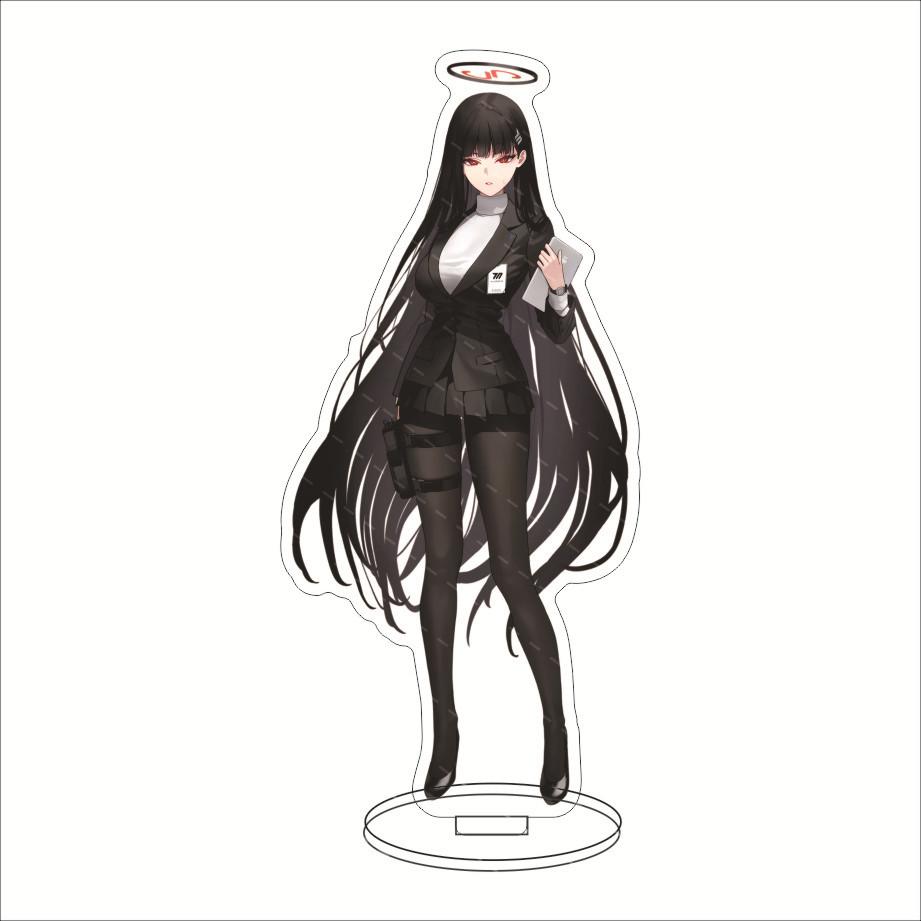 Blue Archive Millennium Science School Acrylic Stand Hayase Yuka Ushio Noa Anime Acrylic Figure Standing Model Cosplay