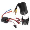 Waterproof 3650 3600KV Brushless Motor 60A Brushless ESC Heatsink Set for 18 110 RC Car