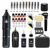 Tattoo Set Tattoo Transfer Gel Tattoo Color Thinner Set Wireless Tattoo Pen Set