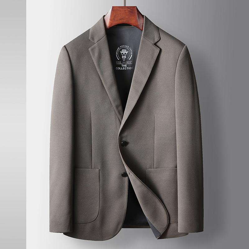 Autumn and Winter Light Luxury Business Single West Middle-aged and Young People Solid Color Single-breasted Trendy Suit Jacket