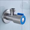 1 PCS Triangle Valve 304 Stainless Steel Water Heater Hot And Cold Valve Toilet Three-in-one Angle Valve