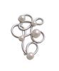 VINGTAINE Brooch Random Design Metal Pearl Cute Stylish Simple Accessory Gift Present [Vingtaine] BC-169-S-