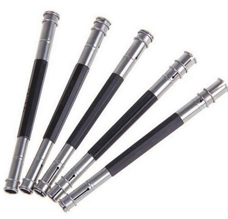 Adjustable Pencil Extender Holder School Office Sketch Art Writing Tools Delicate Dual 2 Head