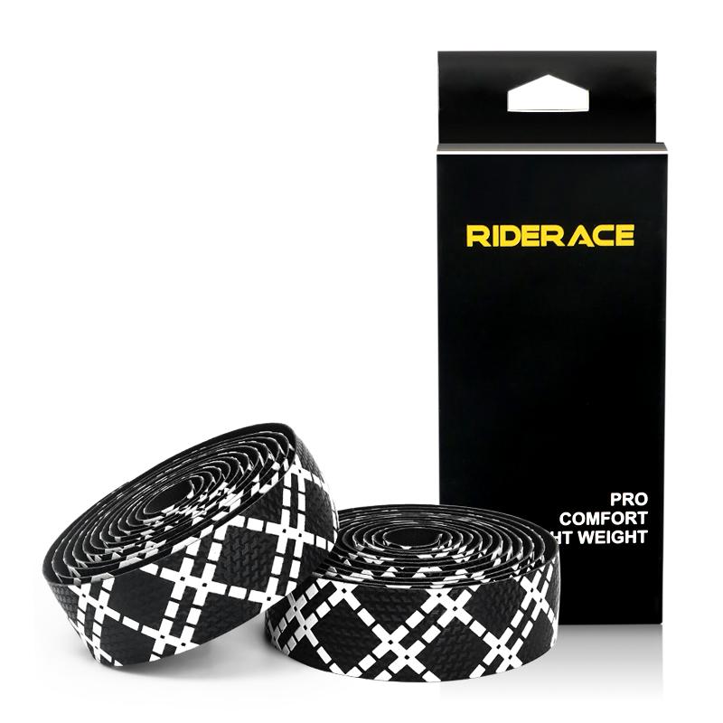 Bicycle Handlebar Tape With 2 Bar Plug Anti-Slip Shock Absorption Road Bike Wrap Straps Pu+Eva Racing Grip Tape Comfortable Soft