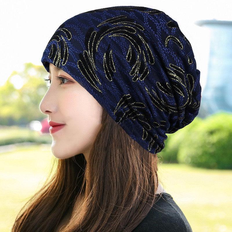 Breathable Cotton Postpartum Cap - Lightweight Headscarf for Summer and Spring