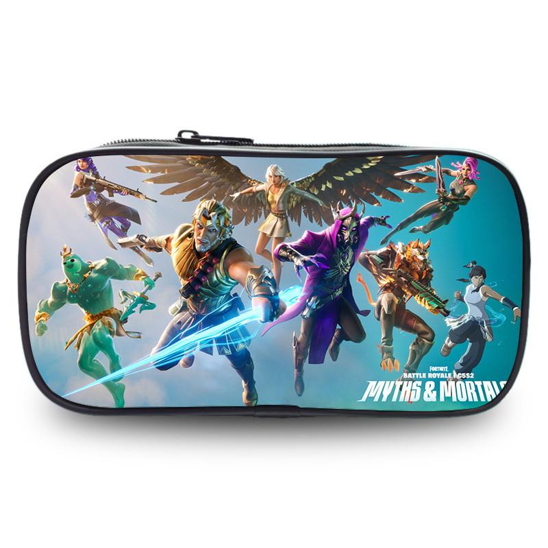 Pen Night Fortress Case Large Capacity Double Layered Design Patterns Diverse