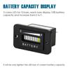 Level Indicator Battery Tester Meter LED 12/24V Lead Acid Liquid for Electric Scooter Electric Scooter Golf Kart Kart Golf