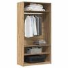 VidaXL Wardrobe Artisan Oak 100x50x200 Cm Engineered Wood, Storage Cabinet, Wardrobe Organizer, 3318625