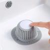 1PCS Floor Drain Silicone Filter Wash Basin Anti-clogging Hair Blocker Bathtub Drain Hair Blocker