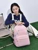 Korean Style Large Capacity Student Backpack - Simple Design for Junior High and College Students