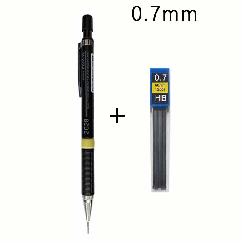 0.3/0.5/0.7/0.9mm Professional Drafting Pencil+Pencil Lead Set Mechanical Pencils for Art Sketching Technical Drawing & Students