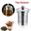 Infuser Fine Coffee Mesh Stainless Steel Tea Strainer Lid Filters