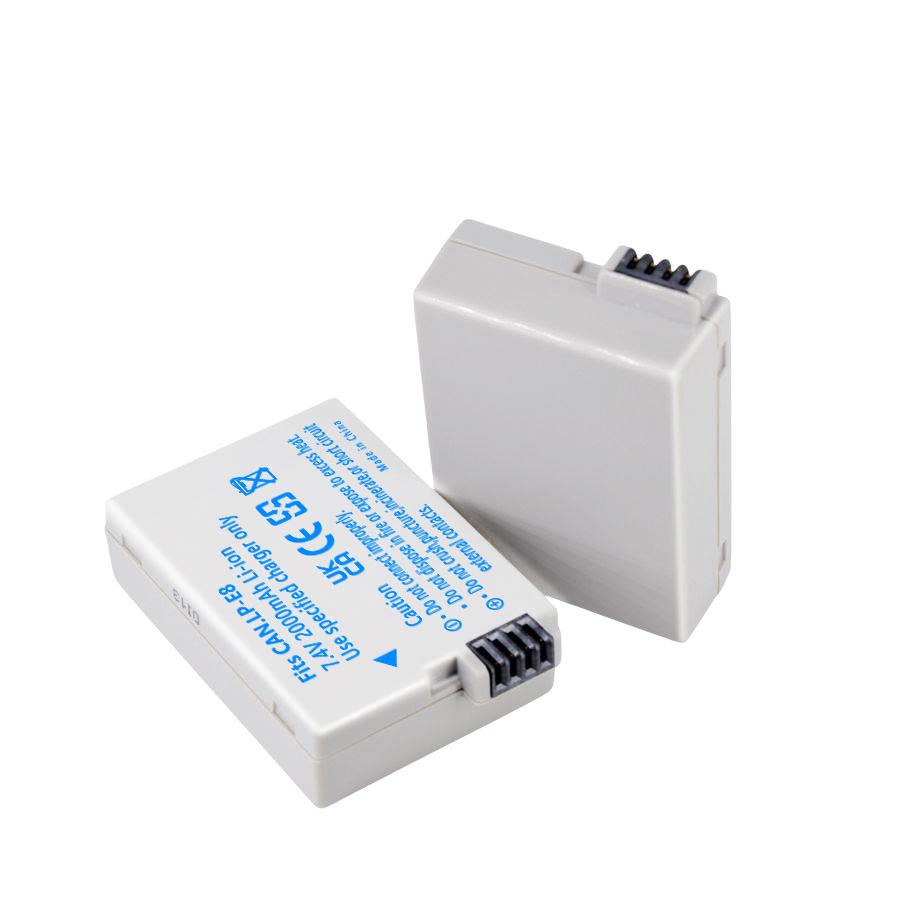 PALO LPE8 LP-E8 LP E8 Battery Pack Rechargeable Battery For Canon 550D 600D 650D 700D X4 X5 X6i X7i T2i T3i T4i T5i DSLR Camera