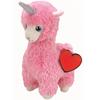 26cm Small Pink Alpaca Lana Big Eyes Stuffed Plush Toy Soft Cute Animal Doll Children Popular Birthday Christmas Gift