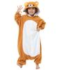 Sazac Fleece Kigurumi Rilakkuma for Children 110cm RAX-004F,