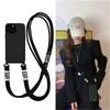 Cord Strap Lanyard Siliocne Phone Case For iPhone 16 15 14 13 12 11 Pro Max Mini XS X XR 7 8 15 Plus Crossbody Necklace Cover Coque