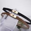 Imitation Leather Thin Belt Women'S Casual Accessories Adjustable