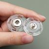 5/10piars Transparent Fastener-23mm DIY Invisible Snap Fastener Round Snap Button Acrylic Press Stud Sewing Accessories
