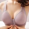 Бюстгальтеры с застежкой спереди для женщин, бюстгальтеры пуш-ап, беспроводной бюстгальтер Solf, удобный дышащий бюстгальтер с тонкой чашкой, нижнее белье, сексуальное женское белье