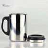 Puntos 350/500ml Dual Wall Thermal Insulated Travel Tumbler Coffee Mug Beer Tea Cup