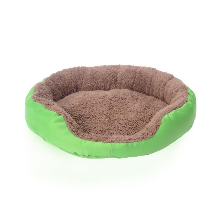 Warm Candy Color Pet Bed: Fast Delivery for Cats & Large Dogs