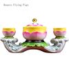 Boutique Ceramic Lotus Incense Burner Buddha Hall Offering Incense Burner Butter Incense Candlestick Set Feng Shui