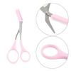 Women Eyebrow Trimmer Comb Eyelash Hair Scissors Cutter Remover Tool