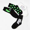 Fashion Unisex Cartoon Cat Art Funny Alien Planet Comfortable Autumn Winter Creative Warm Cotton Halloween Party Socks