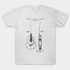 T Shirt Women Acoustic Guitar Patent Print 1941 Harajuku Print Kawaii Tshirt Summer Short Sleeve Female T-Shirt Top Tee