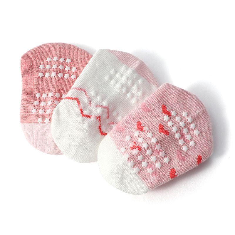 12pairs/lot Baby Floor Socks Girls Cotton Children's Anti-slip Boat Low Cut Sock 1-5Years