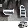 Bmolpt Aluminum Pedal Covers for Suzuki New Spacia Custom Series 2023 Accelerator and Brake Pedal Interior Custom Car Stain and Scratch Custom Easy